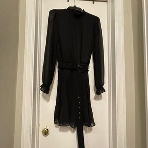Black Nine West Dress with belt